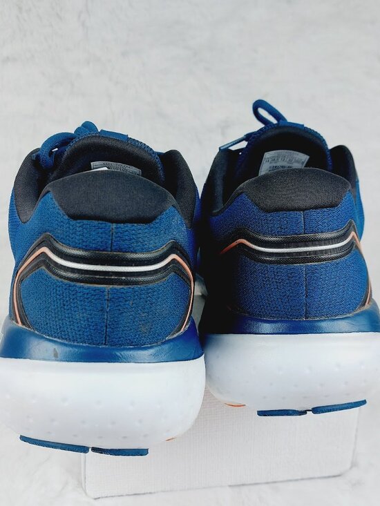 Brooks Men\'s Wide Blue Mesh Glycerin 21 Lace-Up Low Top Running Shoes Size US 14 main image 6